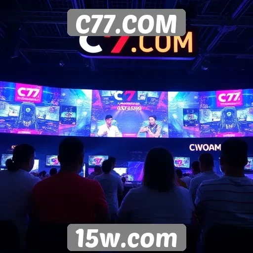 Plataforma C77.COM aposta em eventos online de eSports